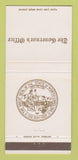 Matchbook Cover - Governor's Office NC North Carolina  30 Strike