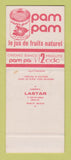 Matchbook Cover - 1968 Olympics Grenoble France Chamrousse Cinzano SAMPLE