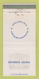 Matchbook Cover - Sherman Adams Assistant President Dwight Eisenhower? 30 Strike