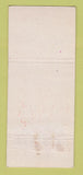 Matchbook Cover - Radio Unzeitig  TV WORN