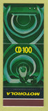 Matchbook Cover - Motorola  CB Radio Germany SAMPLE