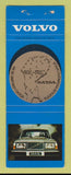 Matchbook Cover - Volvo Cars 1978 264GL WEAR