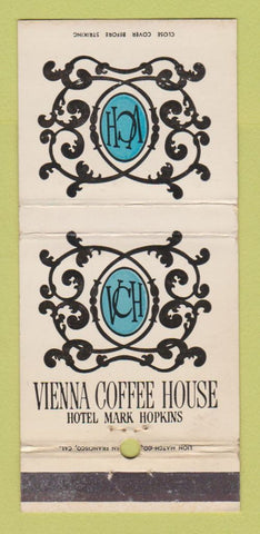 Matchbook Cover - Hopkins San Francisco CA Vienna Dorothy Draper WEAR 30 Strike