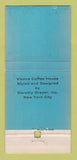 Matchbook Cover - Hopkins San Francisco CA Vienna Dorothy Draper WEAR 30 Strike