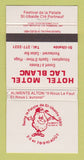Matchbook Cover - Festival De LA Patate St Ubalde QC Lac Blanc WORN 30 Strike