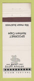 Matchbook Cover - South Africa Steam Festival Northern Cape