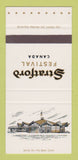 Matchbook Cover - Stratford Festival ON SAMPLE 30 Strike