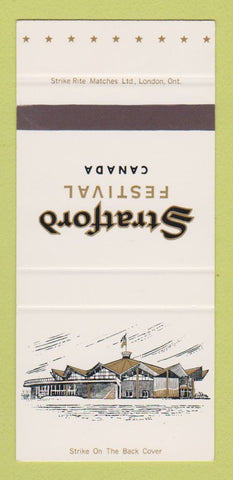 Matchbook Cover - Stratford Festival ON SAMPLE 30 Strike
