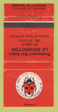 Matchbook Cover - Festival De LA Patate St Ubalde QC Le Grignoton WEAR 30 Strike
