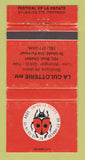 Matchbook Cover - Festival De LA Patate St Ubalde QC Culotterie WEAR 30 Strike