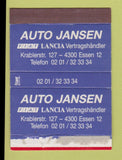 Matchbox - Fiat Lancia Auto Jansen