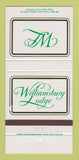 Matchbook Cover - Williamsburg Lodge VA 30 Strike