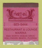 Matchbox - Martha's Hollywood Beach FL restaurant WORN