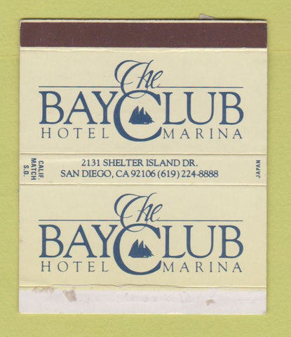 Matchbox - Bay Club Hotel Marina San Diego CA