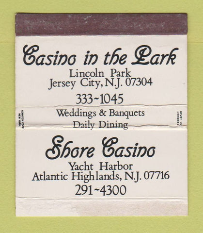 Matchbox - Shore Casino Jersey City Atlantic Highland NJ