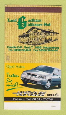 Matchbox - Land Gasthaus Gidibauer Hof Opel Astra