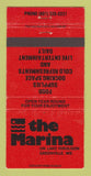 Matchbook Cover - The Marina Greenville MS ORANGE 30 Strike