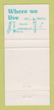 Matchbook Cover - Dock 16 Oakville ON WEAR 30 Strike