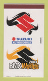 Matchbox - Suzuki Automobiles BMX Worlds 2004