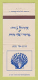 Matchbook Cover - Bahia Mar Hotel Yachting Fort Lauderdale FL WEAR 30 Strike