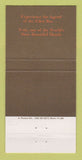 Matchbook Cover - Eden Roc Hotel Yacht Club Miami Beach FL 30 Strike
