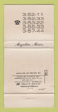 Matchbook Cover - Balboa Club Mazatlan Mexico WEAR 30 Strike