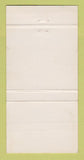 Matchbook Cover - Vista Royale Massillon OH Eagles Club 30 Strike