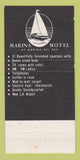Matchbook Cover - Marina Hotel Venice CA 30 Strike