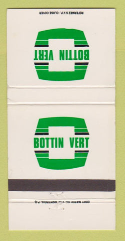 Matchbook Cover - Bottin Vert Telephone? QC 30 Strike
