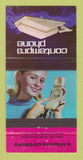 Matchbook Cover - Contempra Telephone Canada girlie Northern Electric 30 Strike