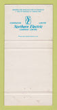 Matchbook Cover - Contempra Telephone Canada girlie Northern Electric 30 Strike