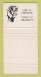 Matchbook Cover - Motorola Canada Limited Communications WEAR 30 Strike
