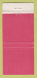 Matchbook Cover - Hotel Mark Hopkins San Francisco CA Peacock 30 Strike