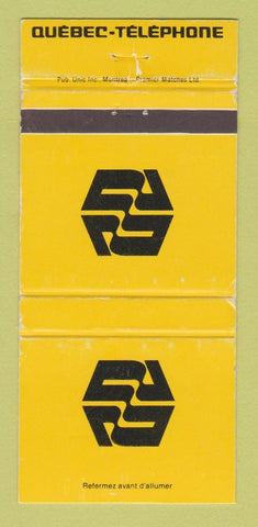 Matchbook Cover - Quebec Telephone QC 30 Strike