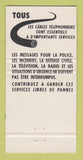 Matchbook Cover - Bell Canada Telephone 30 Strike