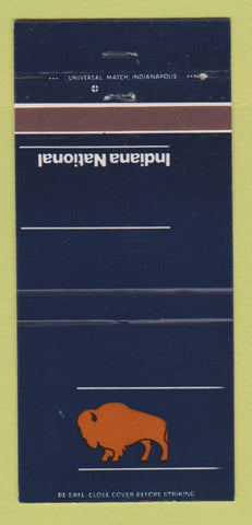 Matchbook Cover - Indiana National IN 30 Strike