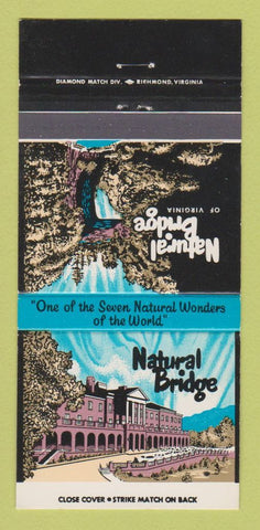 Matchbook Cover - Natural Bridge VA 30 Strike