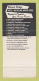 Matchbook Cover - Natural Bridge VA 30 Strike
