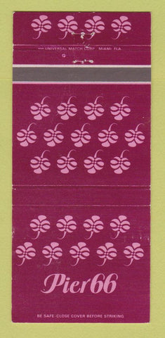 Matchbook Cover - Pier 66 Fort Lauderdale FL #2 30 Strike
