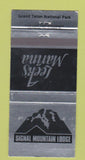 Matchbook Cover - Signal Mountain Lodge Grand Teton National Park WY 30 Strike