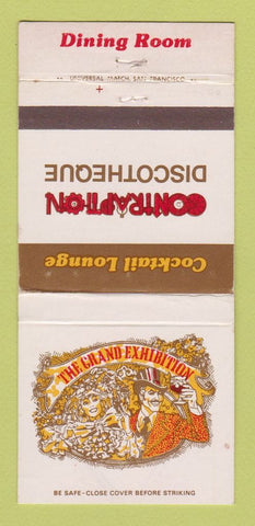 Matchbook Cover Grand Exhibition Sheraton Hotel San Francisco CA WEAR 30 Strike