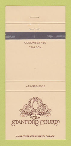 Matchbook Cover - The Stanford Court San Francisco CA WEAR 30 Strike
