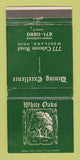 Matchbook Cover - White Oaks Westlake OH WEAR 30 Strike