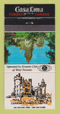 Matchbook Cover - Casa Loma Toronto ON 30 Strike