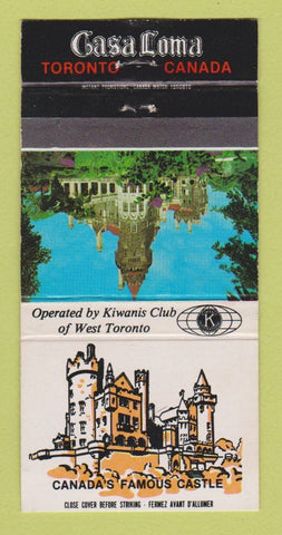 Matchbook Cover - Casa Loma Toronto ON 30 Strike