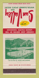 Matchbook Cover - Sun Valley ID Resort Union Pacific 30 Strike