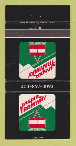 Matchbook Cover - Jasper Tramway AB WEAR 30 Strike