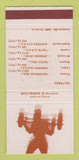 Matchbook Cover - Olympics Weightlifting SAMPLE 30 Strike