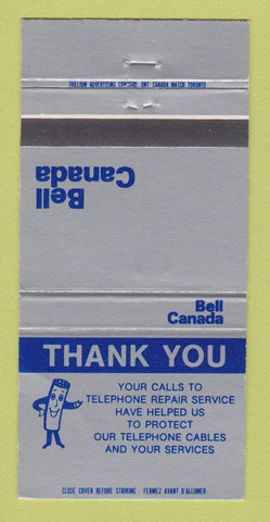 Matchbook Cover - Bell Canada Telephone WEAR 30 Strike