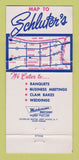 Matchbook Cover - Schluter's Restaurant Westlake OH WEAR 30 Strike